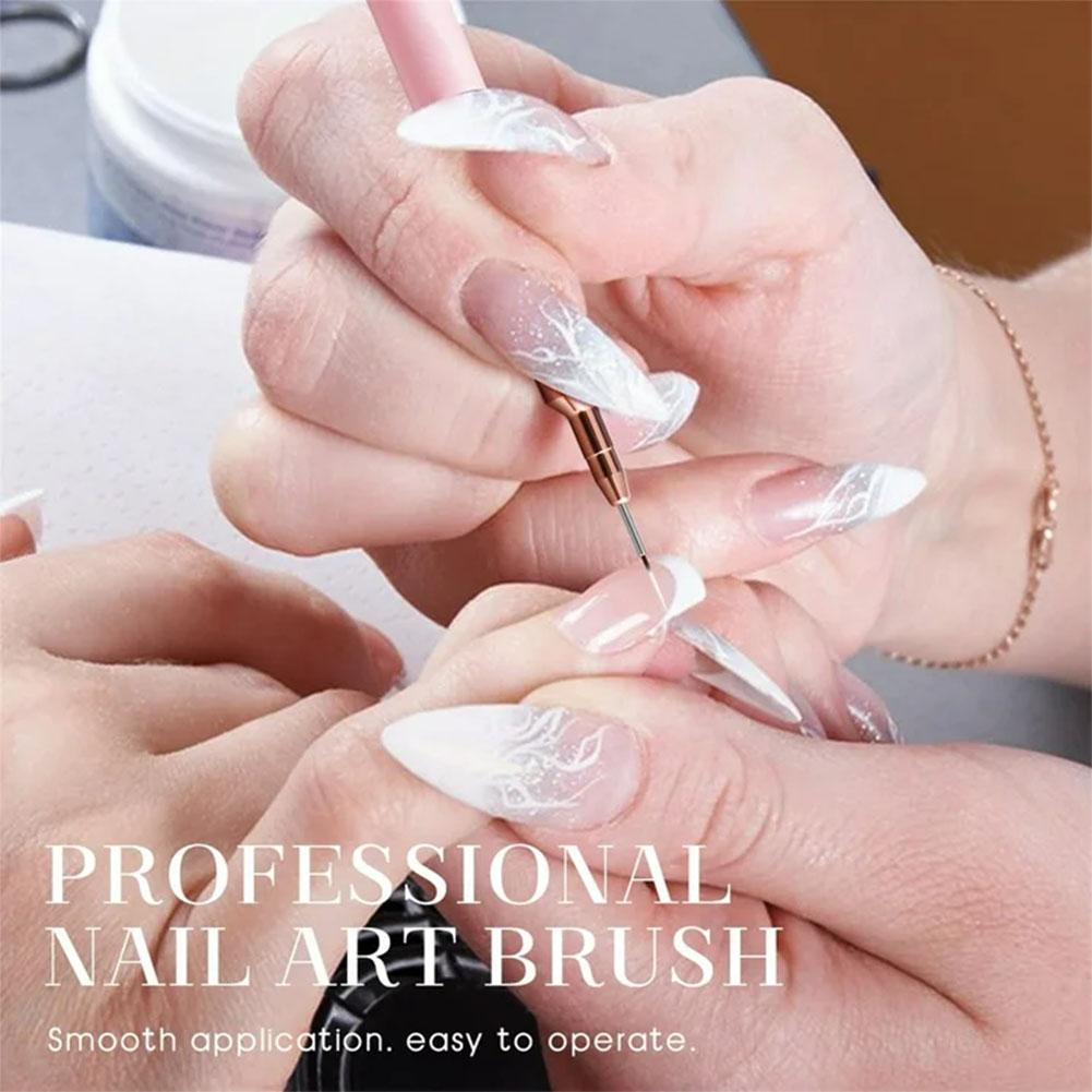 5PCS Nail Art Liner Brush Set  - Brush Bristle Set review and price