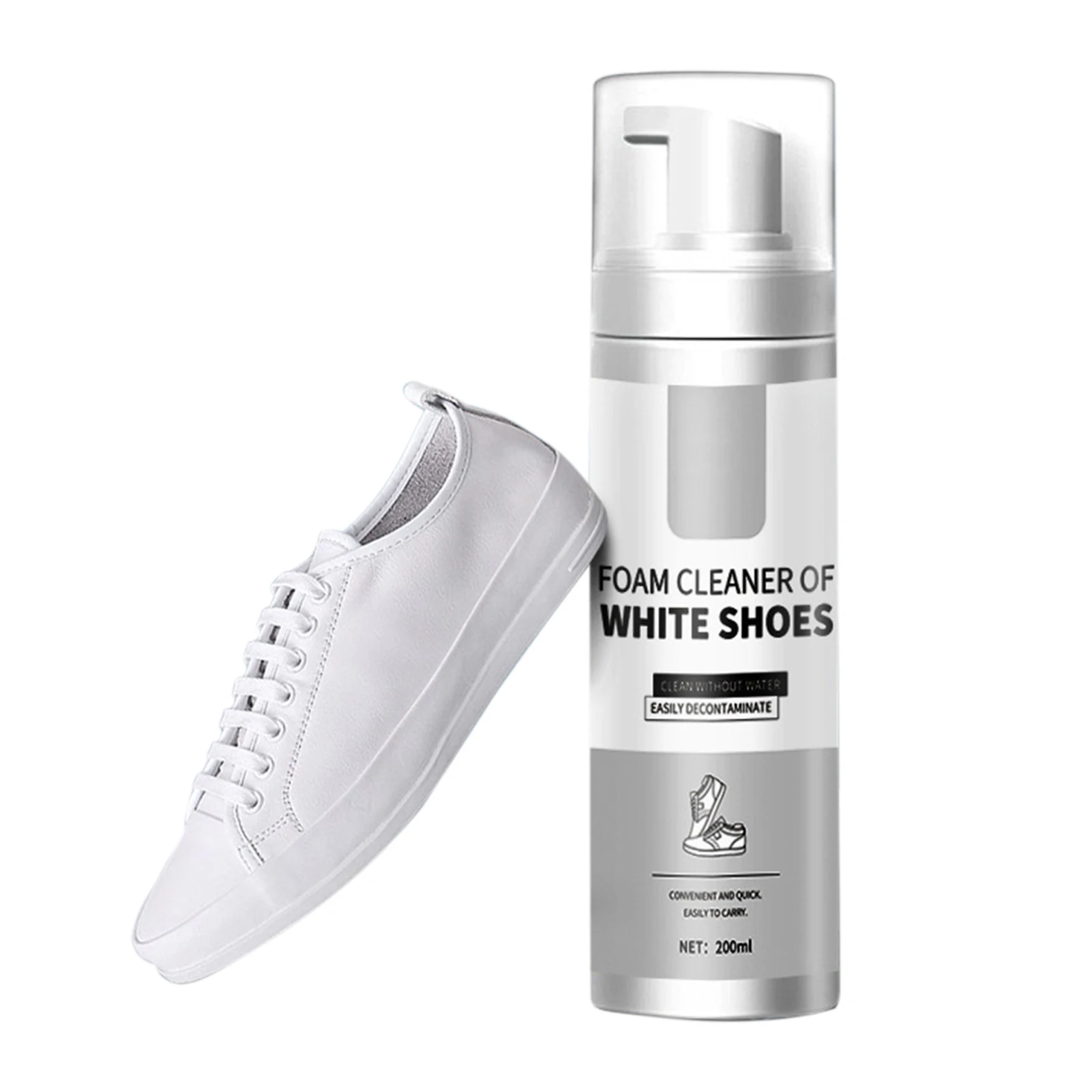 200ml Shoe Whitener White Shoe - Sneaker Care Whitener review and price