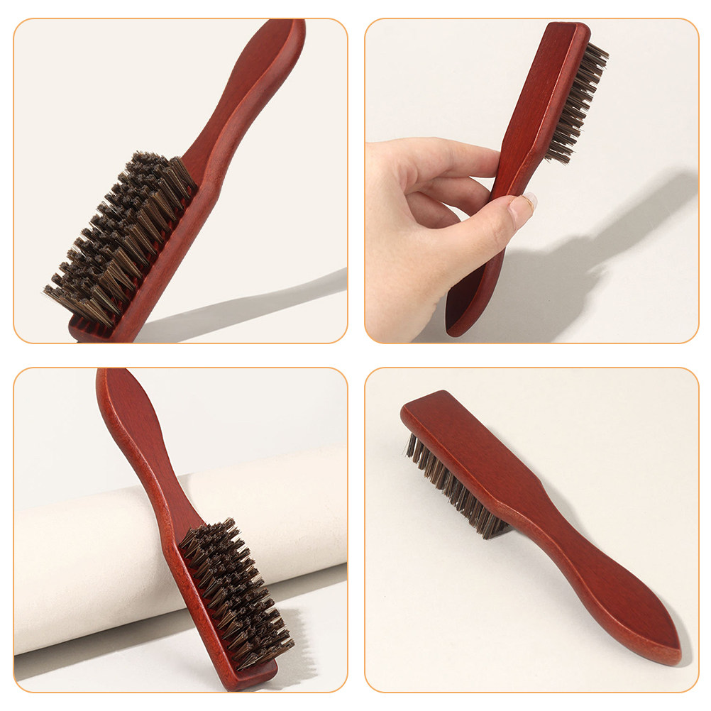 2Pcs Beard Grooming Brush Wood - Brush Bristle Set review and price