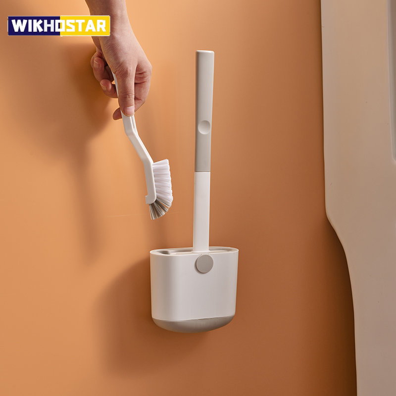 WIKHOSTAR Toilet Brush Set Wal - Brush Bristle Set review and price