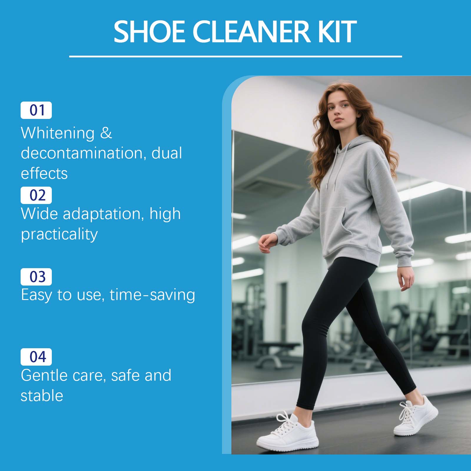 Shoes Whitening Gel Kit With T - Sneaker Care Whitener review and price