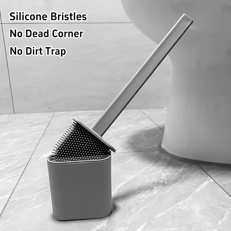 Toilet Brush Water Leak Proof  - Brush Bristle Set review and price
