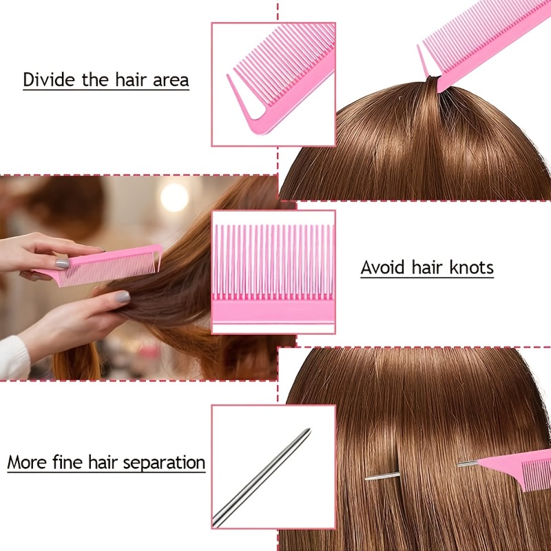 6Pcs Professional Hair Styling - Brush Bristle Set review and price