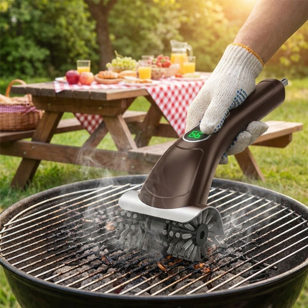 2-Speed Settings Electric Gril - Brush Bristle Set review and price