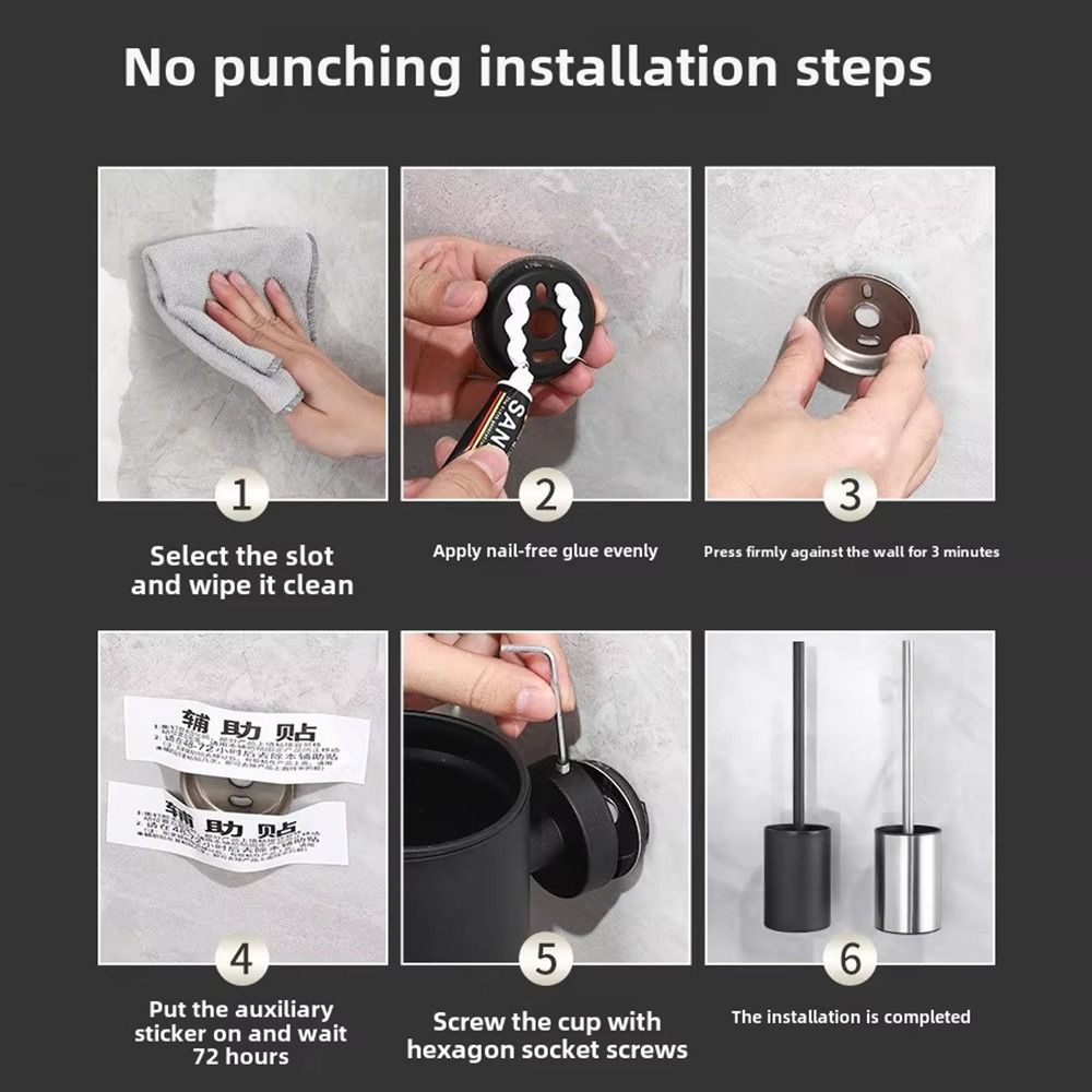 Stainless Steel Toilet Brush S - Brush Bristle Set review and price