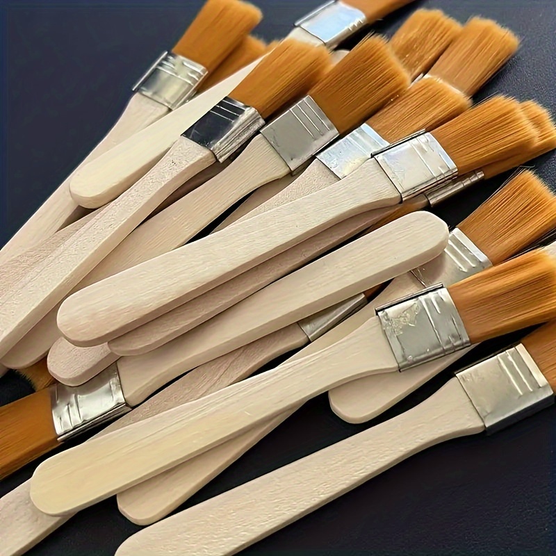 10Pcs Wooden Handle Nylon Bris - Brush Bristle Set review and price