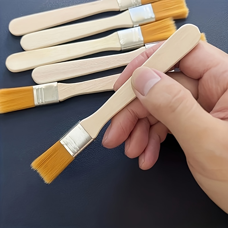 10Pcs Wooden Handle Nylon Bris - Brush Bristle Set review and price